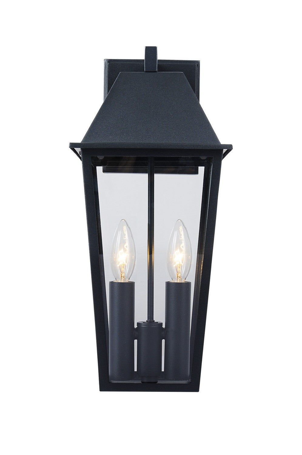Artcraft Lighting AC8802BK Winchester Two Light Outdoor Wall Mount Outdoor Black