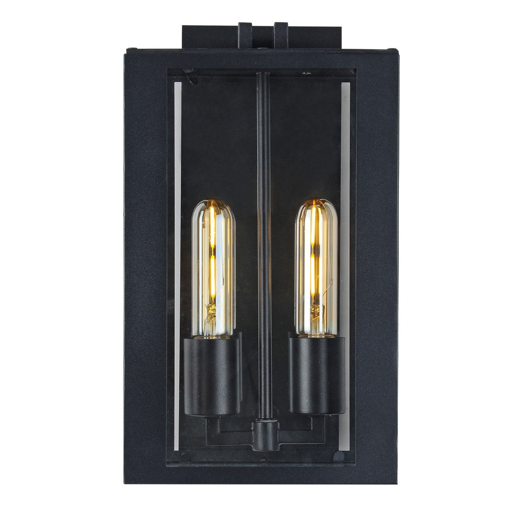 Artcraft Lighting AC8790BK Waterville Two Light Outdoor Wall Mount Outdoor Black