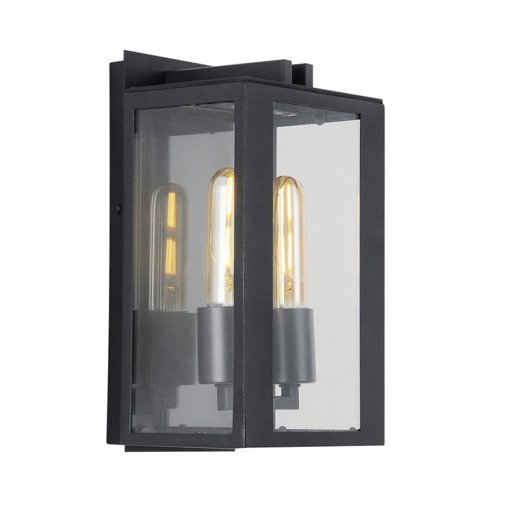 Artcraft Lighting AC8790BK Waterville Two Light Outdoor Wall Mount Outdoor Black
