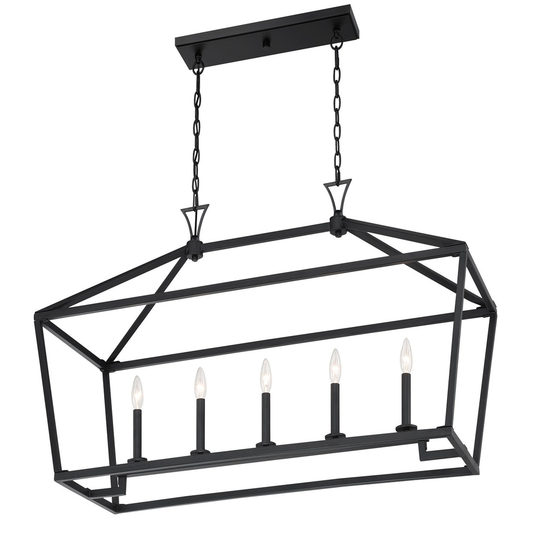 Savoy House Townsend 1-424-5-89 Pendant Light - Matte Black