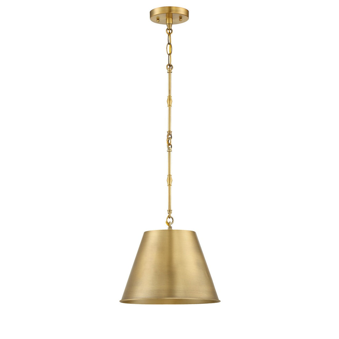 Savoy House Alden 7-232-1-322 Pendant Light - Warm Brass