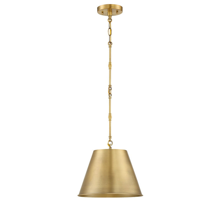 Savoy House Alden 7-232-1-322 Pendant Light - Warm Brass