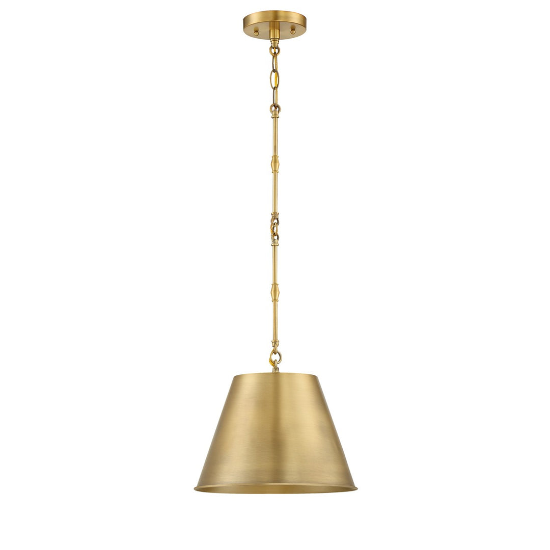 Savoy House Alden 7-232-1-322 Pendant Light - Warm Brass