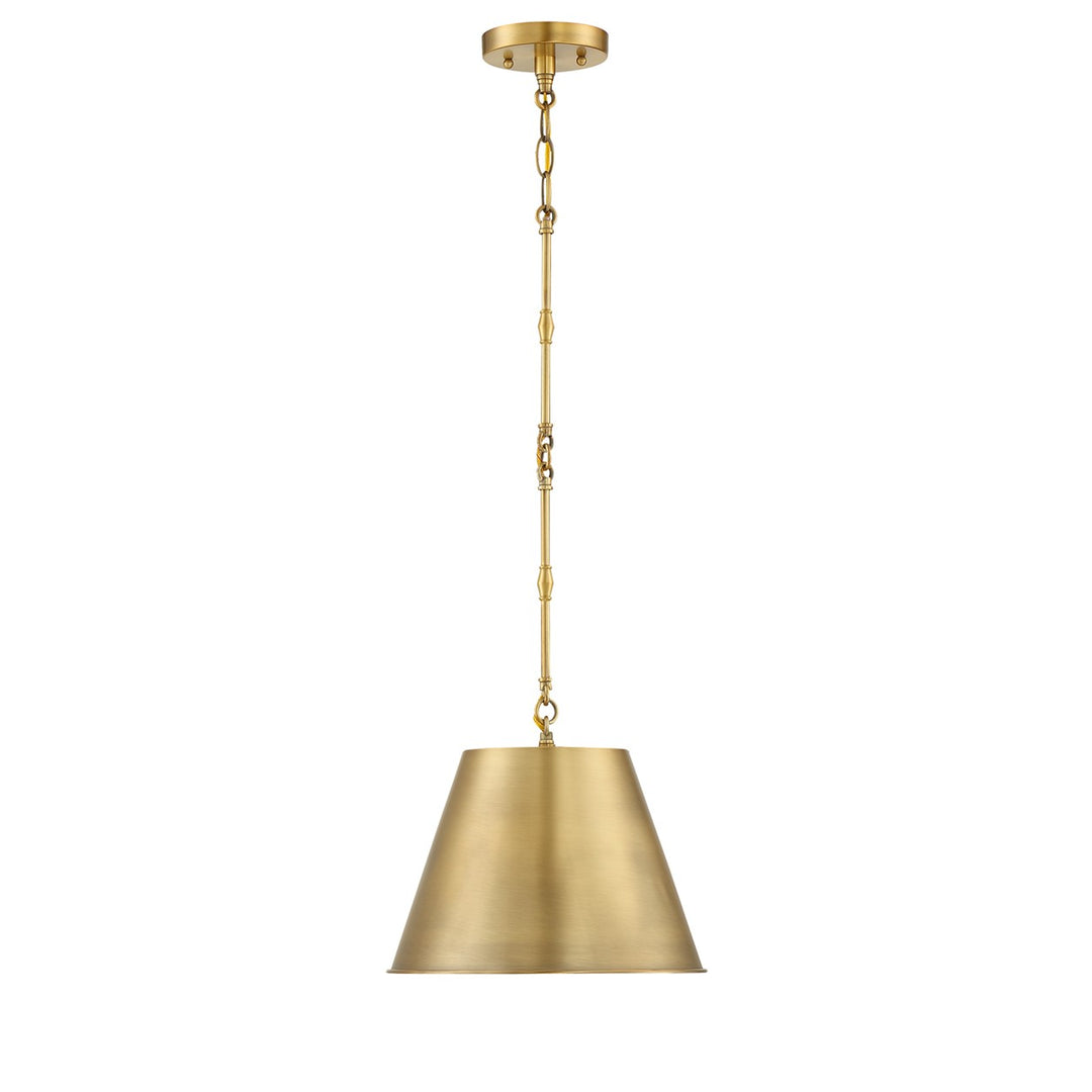 Savoy House Alden 7-232-1-322 Pendant Light - Warm Brass
