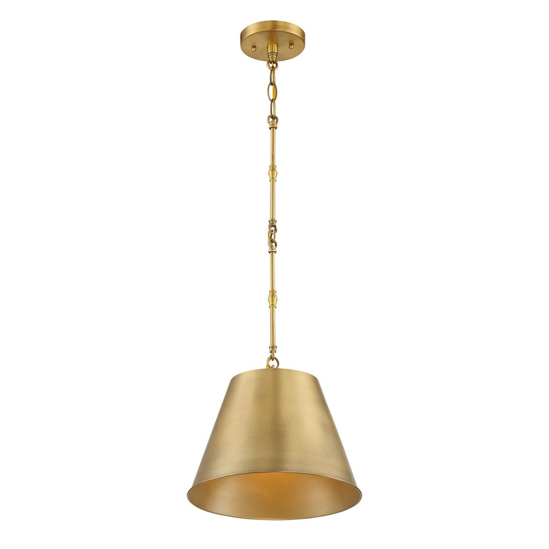 Savoy House Alden 7-232-1-322 Pendant Light - Warm Brass