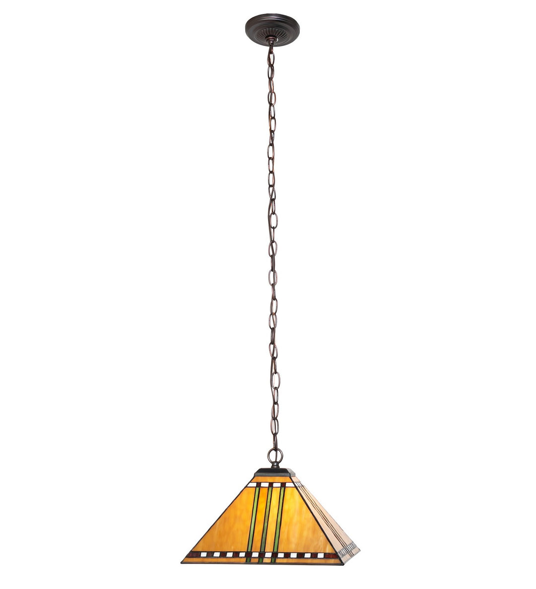 Meyda Tiffany Prairie Corn 113710 Pendant Light - Mahogany Bronze