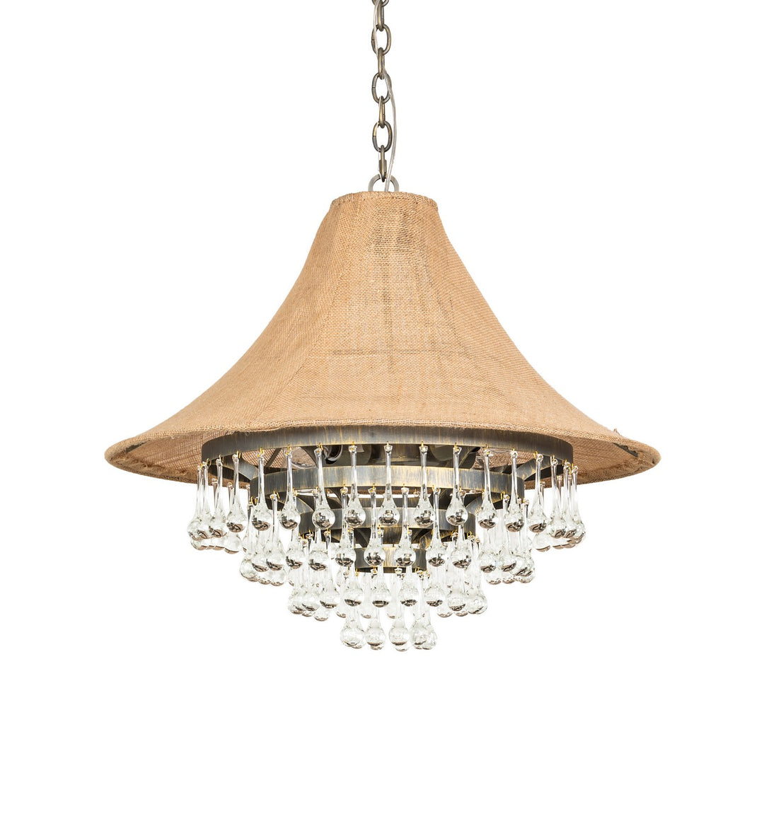 Meyda Tiffany Mosier 242373 Chandelier Light - Antique Brass