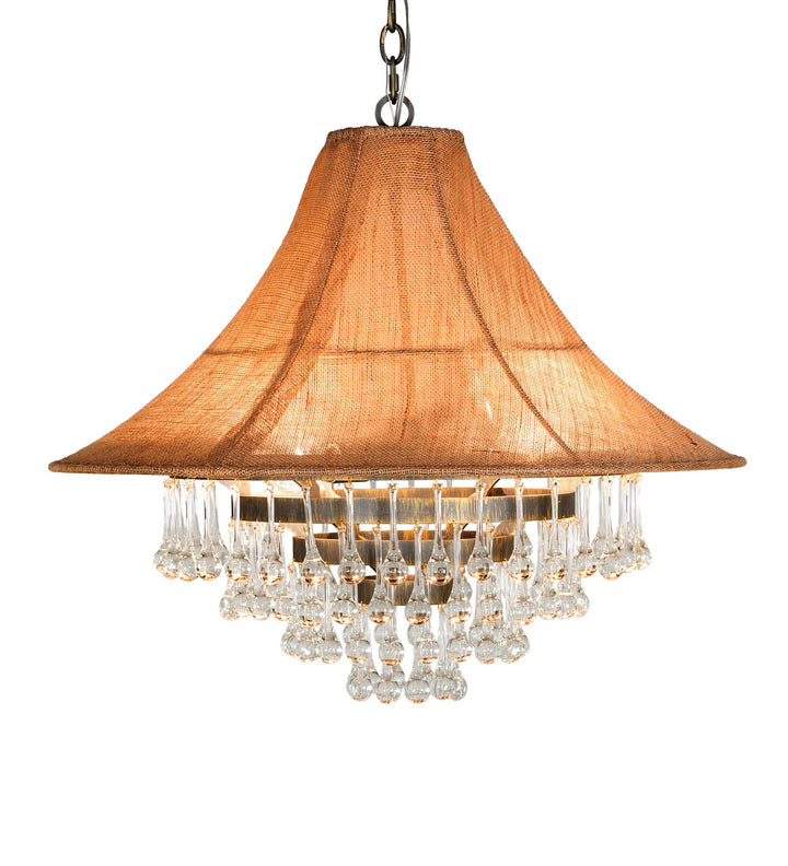 Meyda Tiffany Mosier 242373 Chandelier Light - Antique Brass