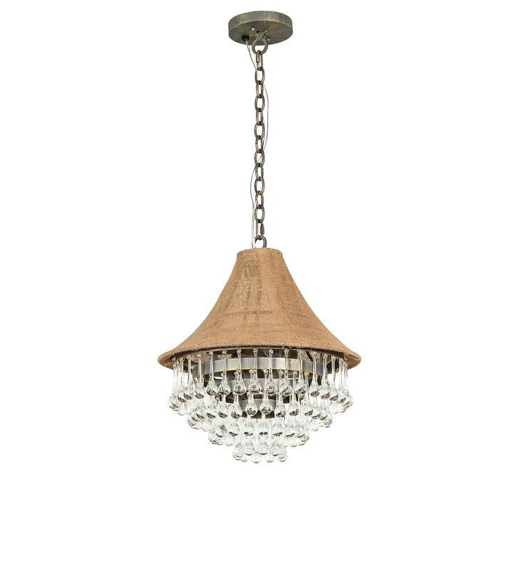 Meyda Tiffany Mosier 242375 Chandelier Light - Antique Brass