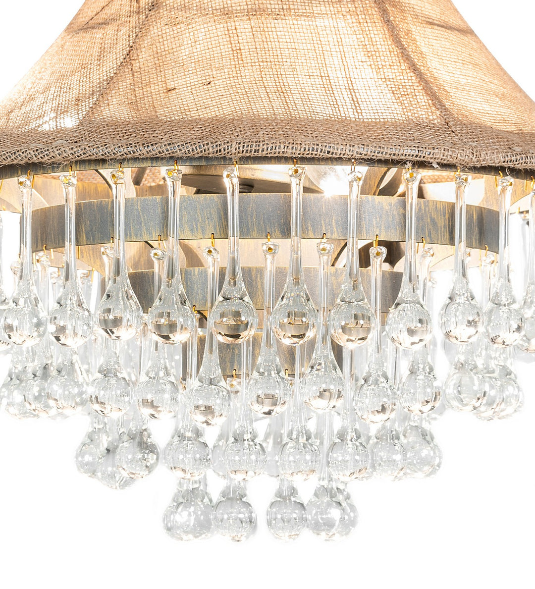 Meyda Tiffany Mosier 242375 Chandelier Light - Antique Brass