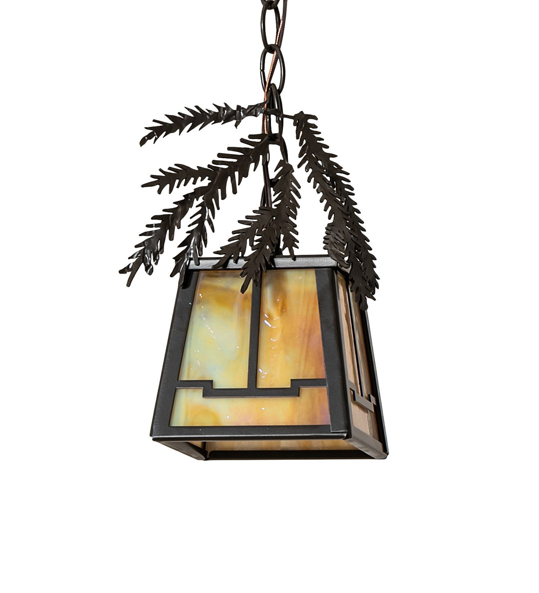 Meyda Tiffany Pine Branch 257415 Pendant Light - Timeless Bronze