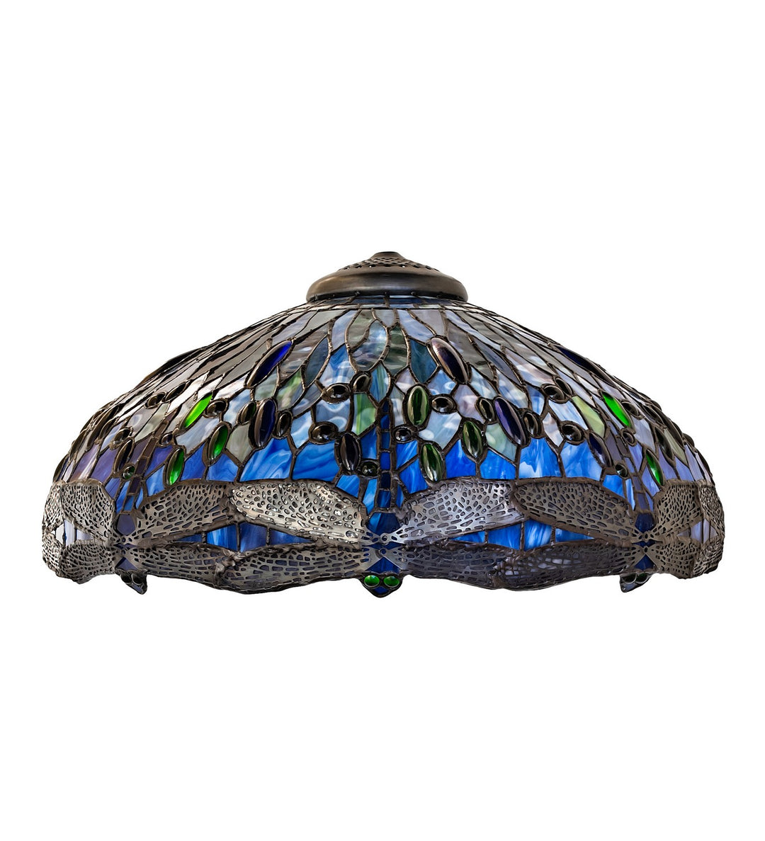 Meyda Tiffany Lighting 257899 Tiffany Hanginghead Dragonfly Shade Lamp Shade Bronze / Dark