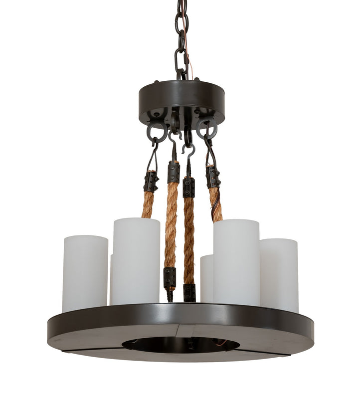 Meyda Tiffany Loxley 258347 Chandelier Light - Timeless Bronze