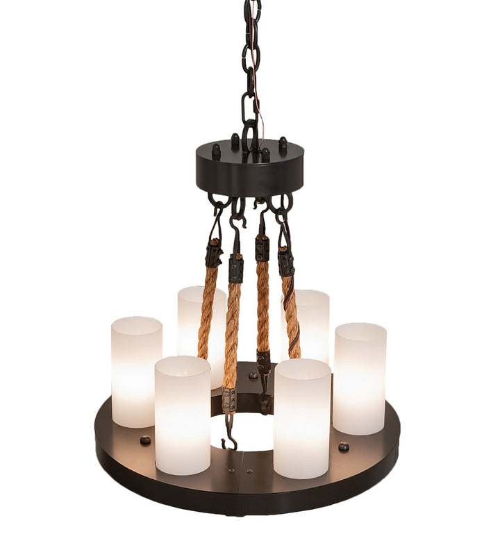 Meyda Tiffany Loxley 258347 Chandelier Light - Timeless Bronze