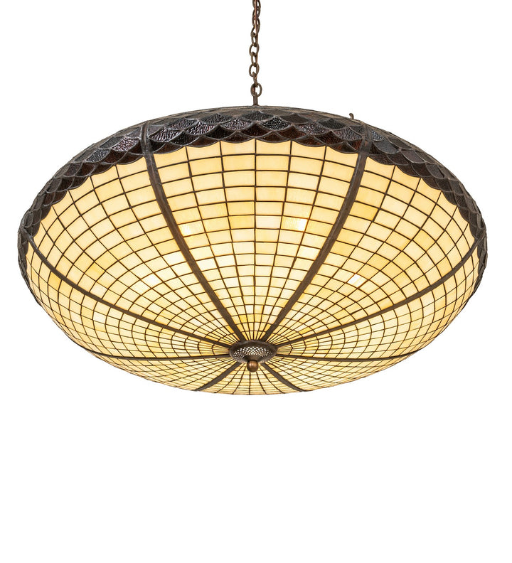 Meyda Tiffany Greenbriar Oak 258690 Chandelier Light - Antique Copper