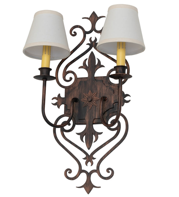 Meyda Tiffany Louisa 259504 Wall Light - Bronze