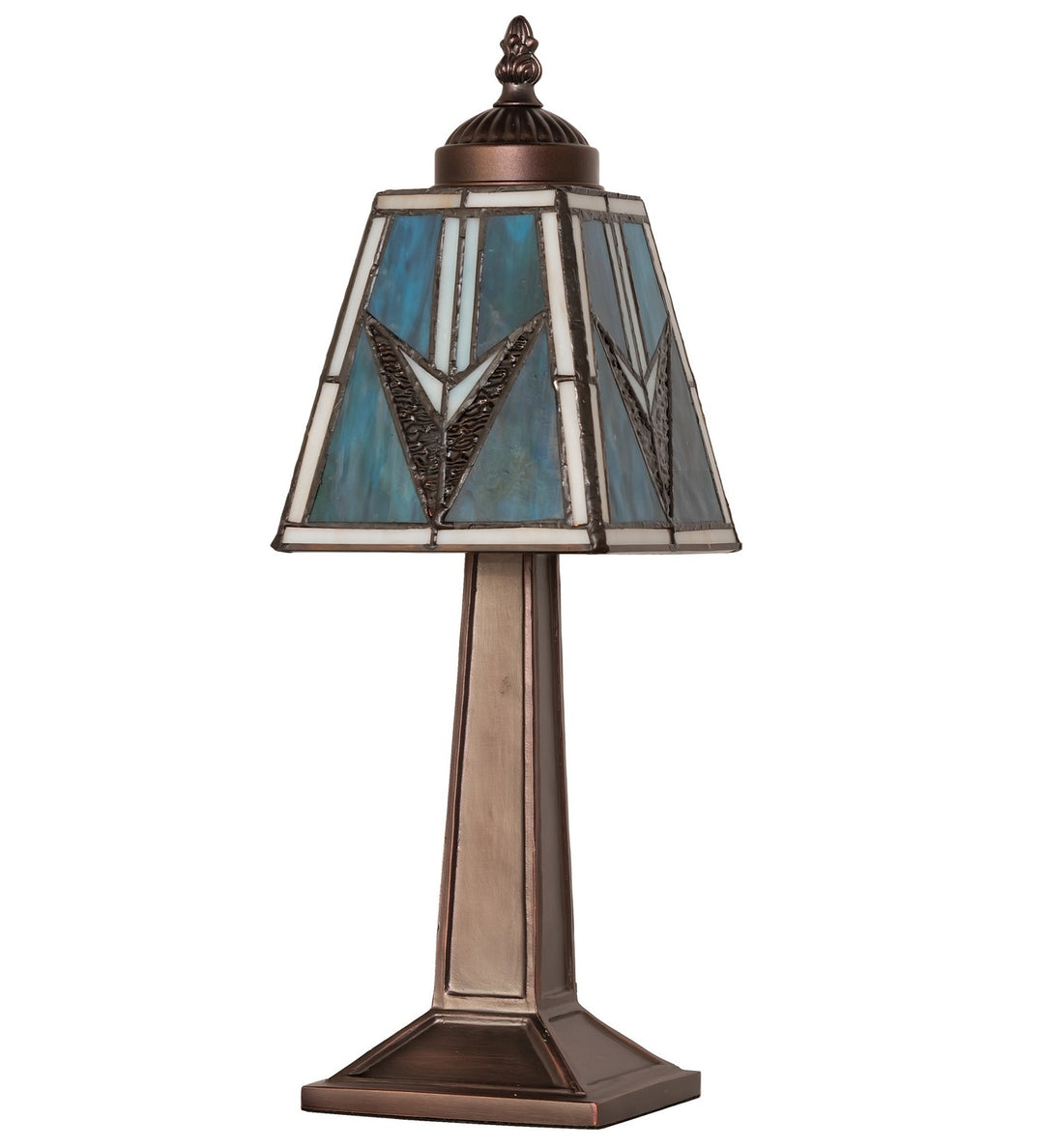 Meyda Tiffany Lighting 262777 Valencia Mission One Light Mini Lamp Lamp Bronze / Dark