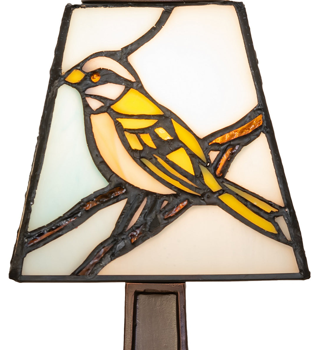 Meyda Tiffany Lighting 262793 Backyard Friends One Light Mini Lamp Lamp Bronze / Dark