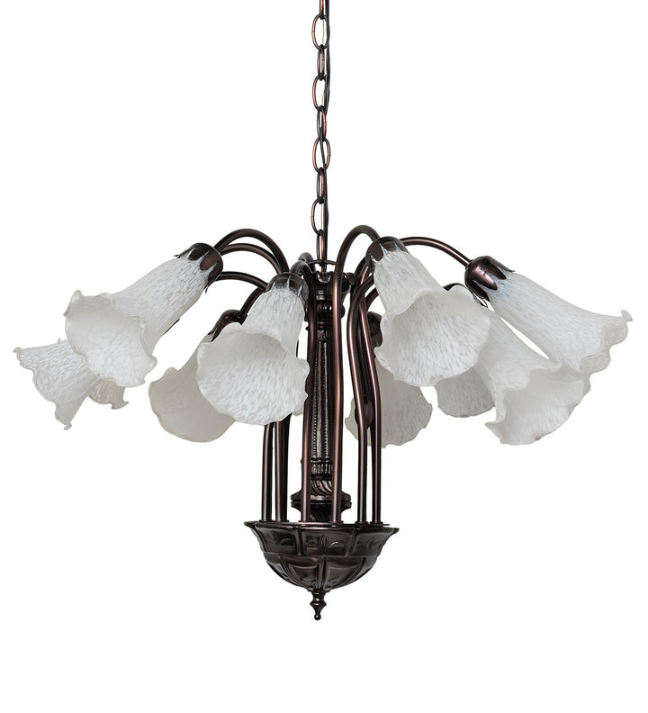 Meyda Tiffany White 32216 Chandelier Light -
