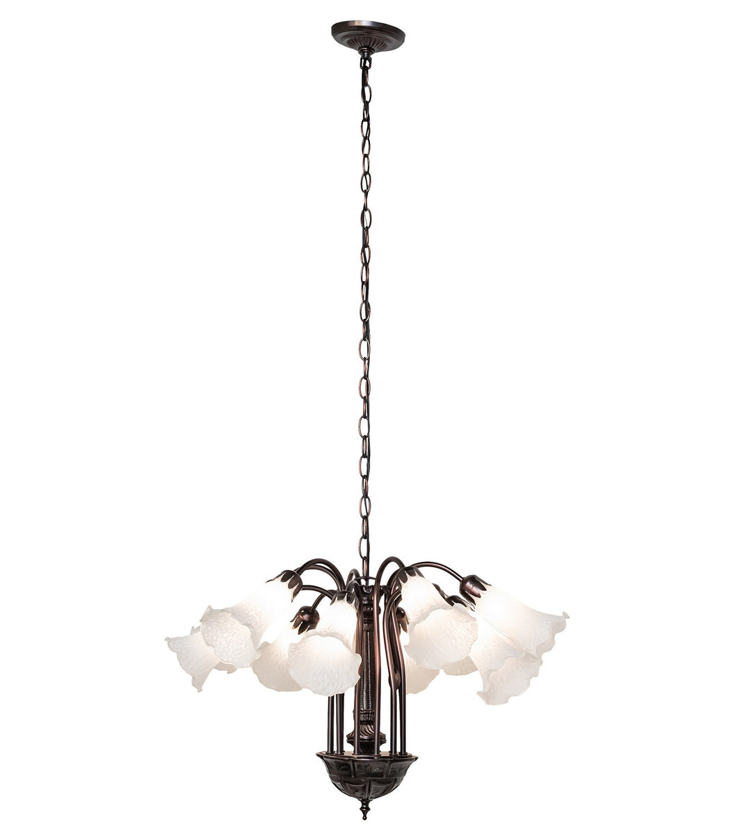 Meyda Tiffany White 32216 Chandelier Light -