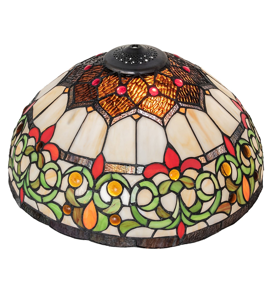 Meyda Tiffany Lighting 157215 Creole Shade Lamp Shade Bronze / Dark