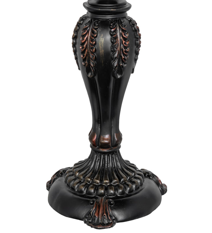 Meyda Tiffany Lighting 256646 Creole Two Light Table Lamp Lamp Bronze / Dark