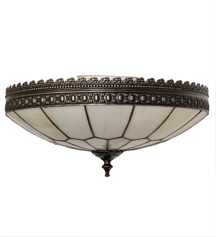 Meyda Tiffany Vincent 260196 Ceiling Light - Antique Brass