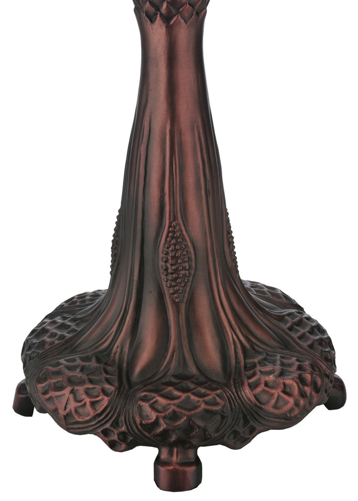 Meyda Tiffany Lighting 263212 Handel Grapevine Two Light Table Lamp Lamp Bronze / Dark