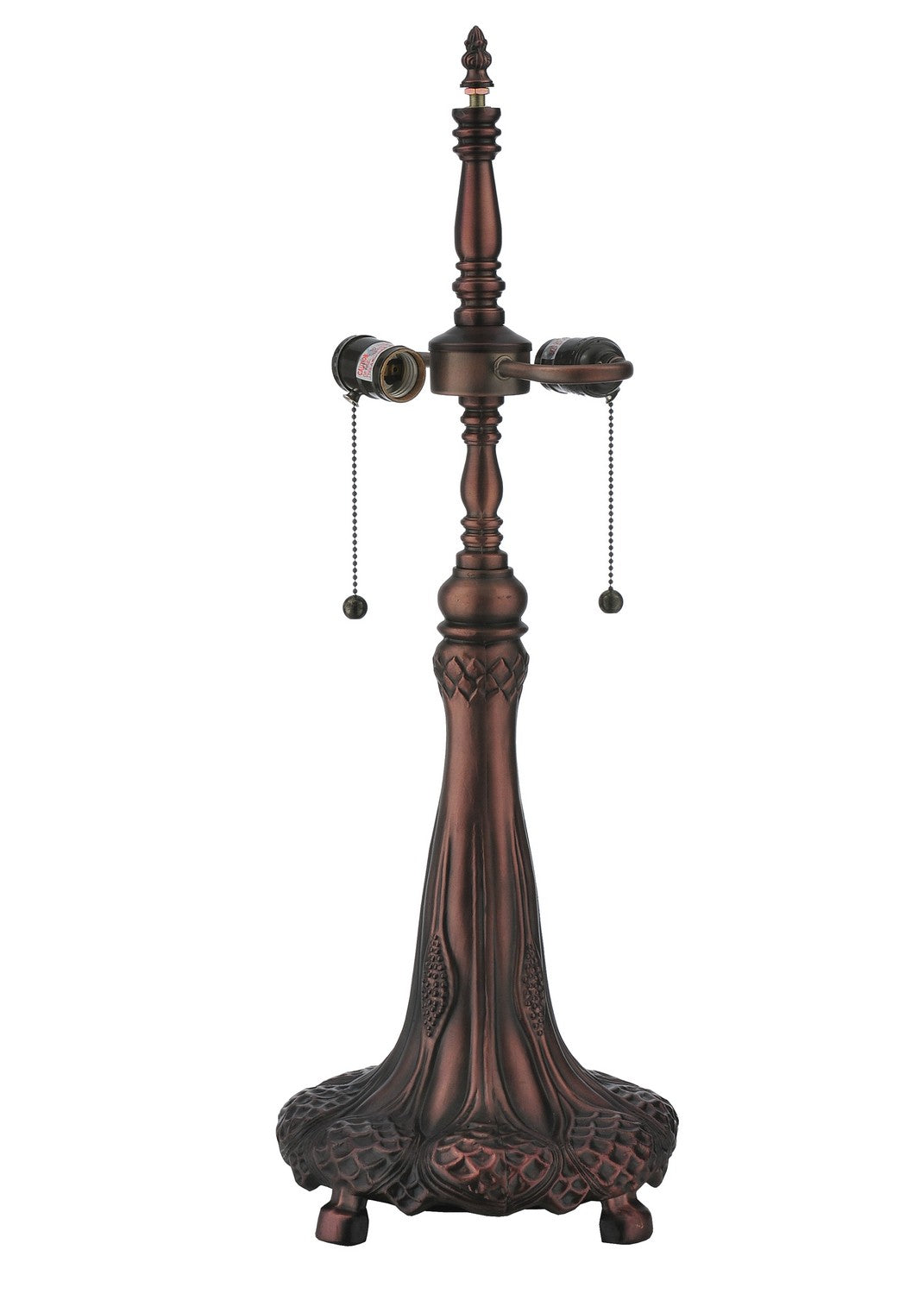 Meyda Tiffany Lighting 263212 Handel Grapevine Two Light Table Lamp Lamp Bronze / Dark