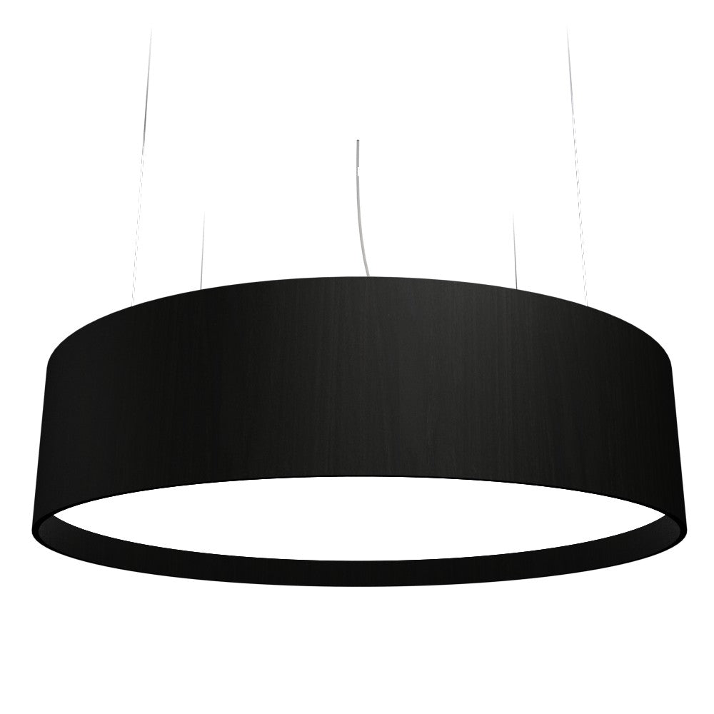 Accord Cylindrical 205LED.44 Pendant Light - Charcoal