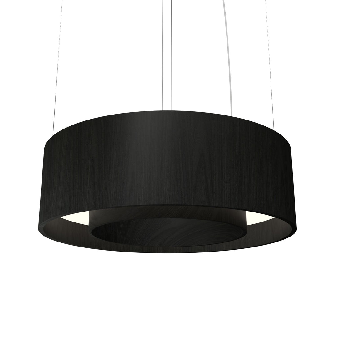 Accord Cylindrical 215LED.44 Pendant Light - Charcoal