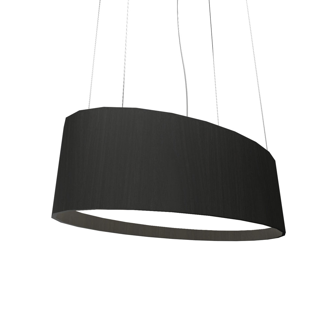 Accord Oval 287LED.44 Pendant Light - Charcoal