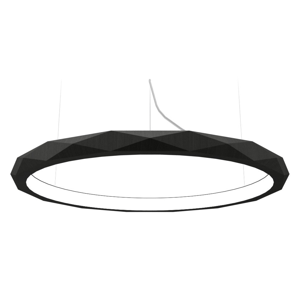 Accord Facet 1356LED.44 Pendant Light - Charcoal