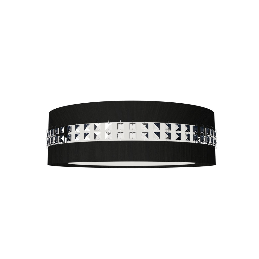 Accord Crystals 5025CLED.44 Ceiling Light - Charcoal