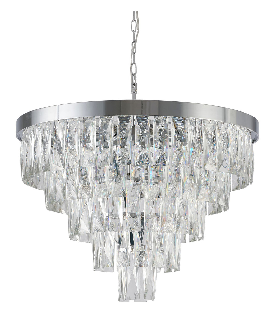 Bethel International OC21C20CH-1 Chandelier Light - Chrome