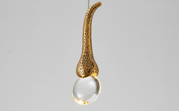 Bethel International OCH05P5G Pendant Light - Antique Gold