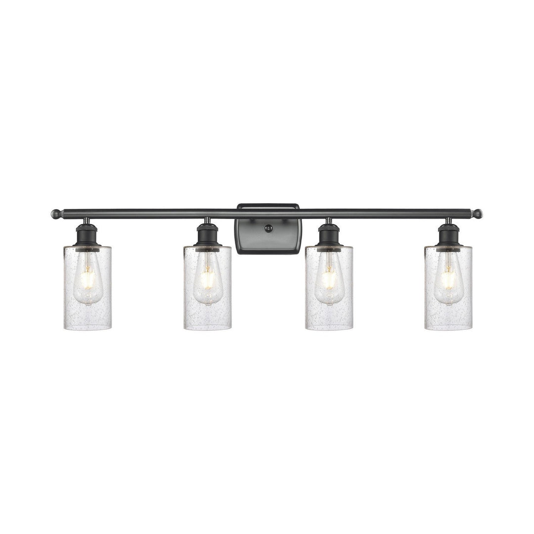 Innovations Ballston 516-4W-BK-G804 Bath Vanity Light 36 in. wide - Matte Black