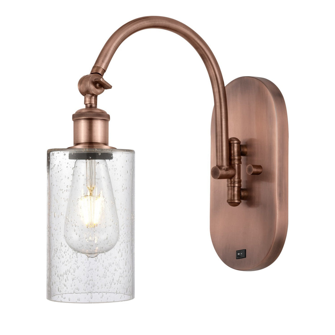 Innovations Ballston 518-1W-AC-G804 Wall Sconce Light - Antique Copper