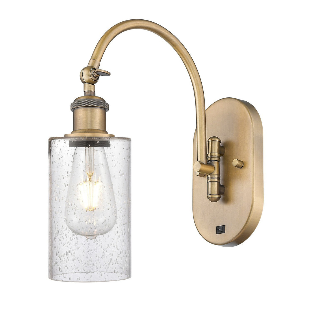 Innovations Ballston 518-1W-BB-G804 Wall Sconce Light - Brushed Brass