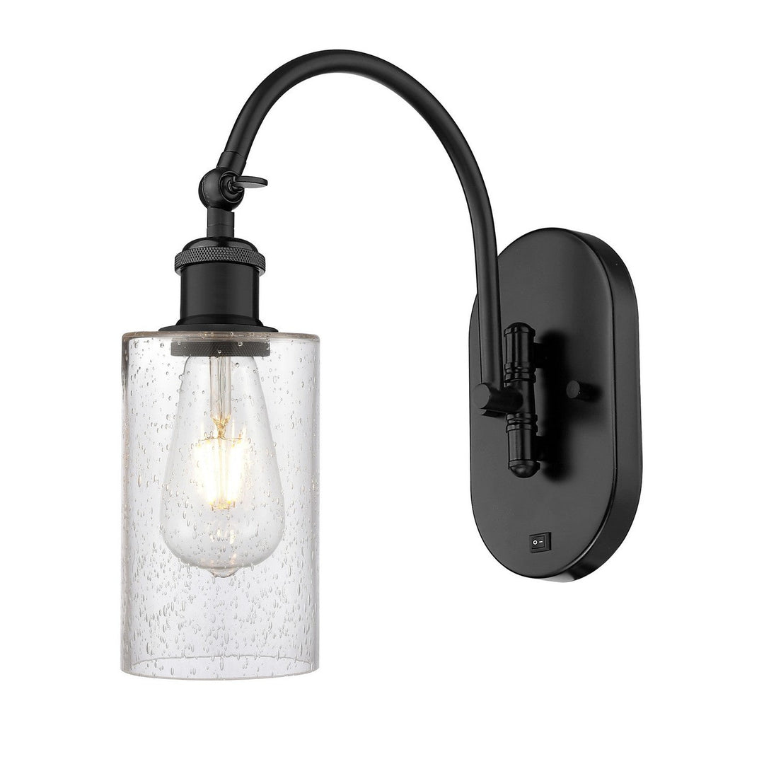Innovations Ballston 518-1W-BK-G804 Wall Sconce Light - Matte Black