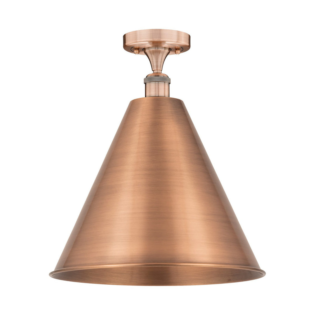 Innovations Edison 616-1F-AC-MBC-16-AC Ceiling Light - Antique Copper