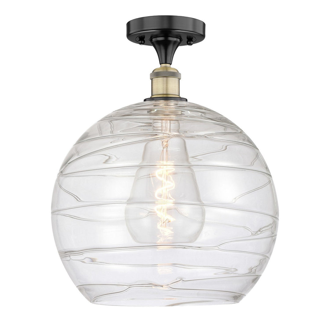 Innovations Edison 616-1F-BAB-G1213-14 Ceiling Light - Black Antique Brass