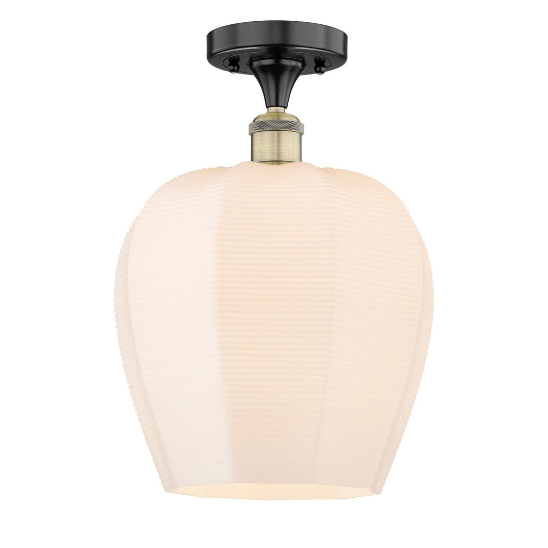 Innovations Edison 616-1F-BAB-G461-12 Ceiling Light - Black Antique Brass