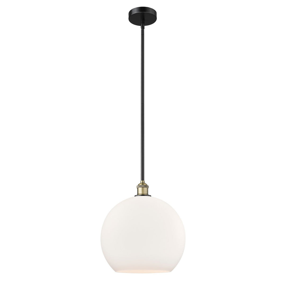 Innovations Edison 616-1S-BAB-G121-14 Pendant Light - Black Antique Brass