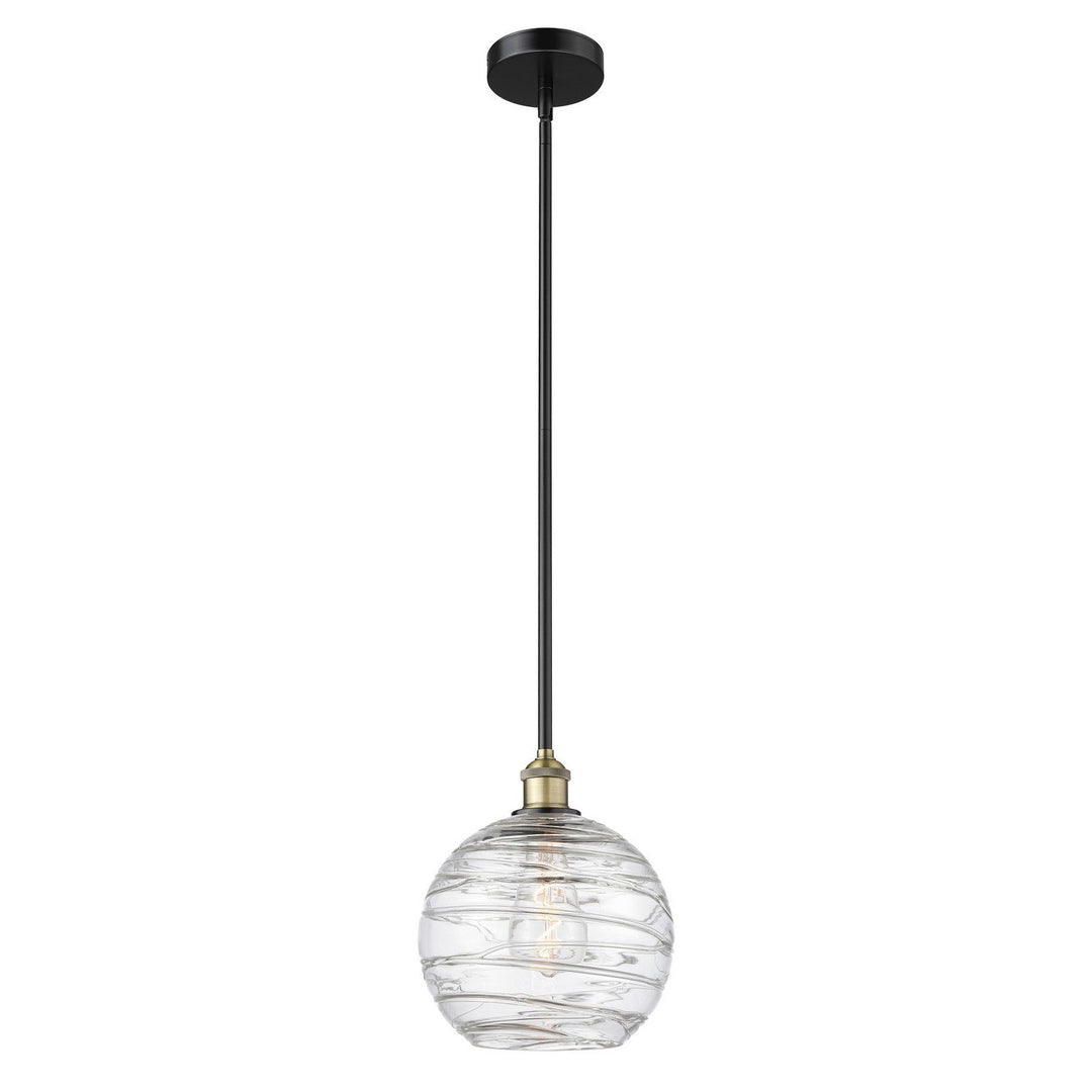 Innovations Edison 616-1S-BAB-G1213-10 Pendant Light - Black Antique Brass