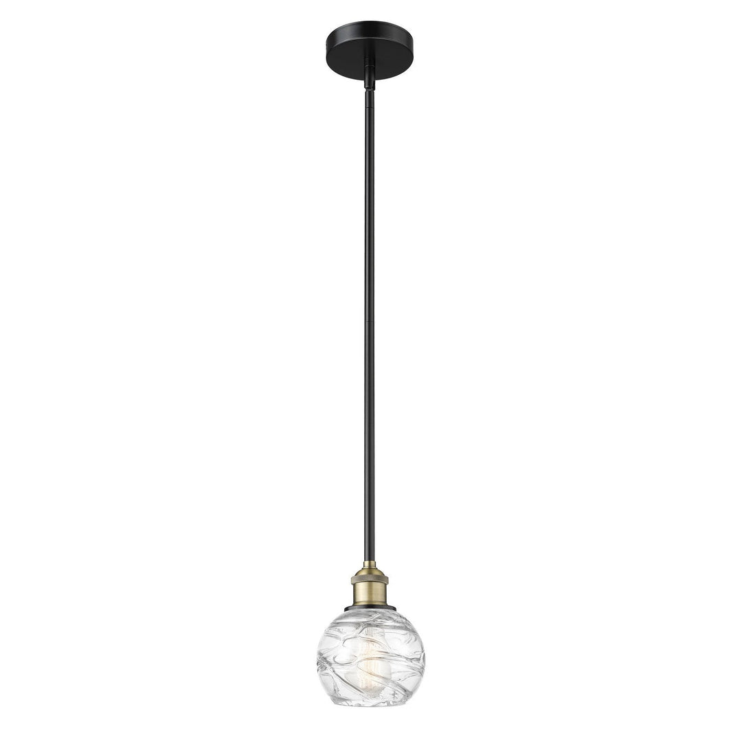 Innovations Edison 616-1S-BAB-G1213-6 Pendant Light - Black Antique Brass
