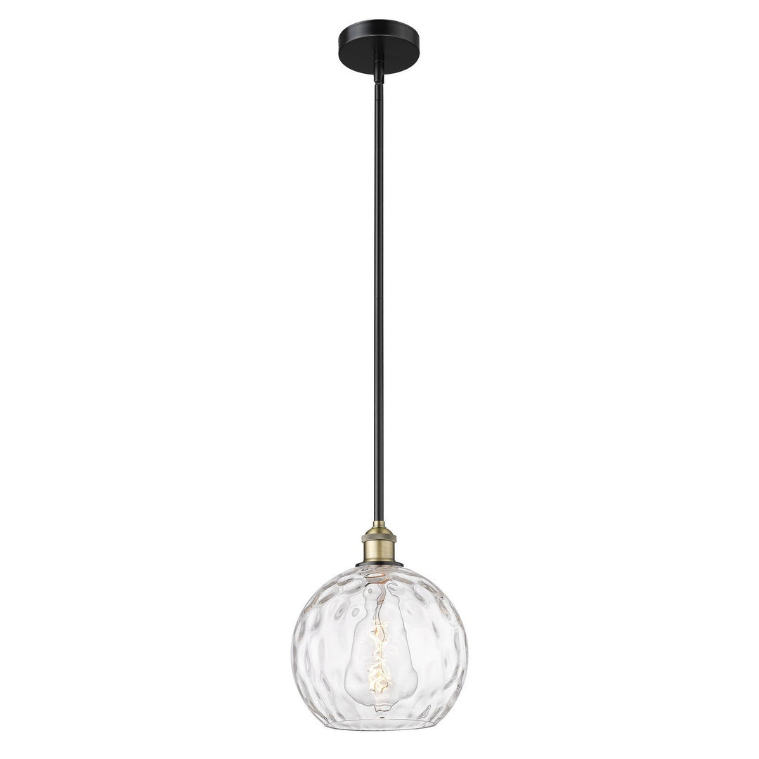 Innovations Edison 616-1S-BAB-G1215-10 Pendant Light - Black Antique Brass