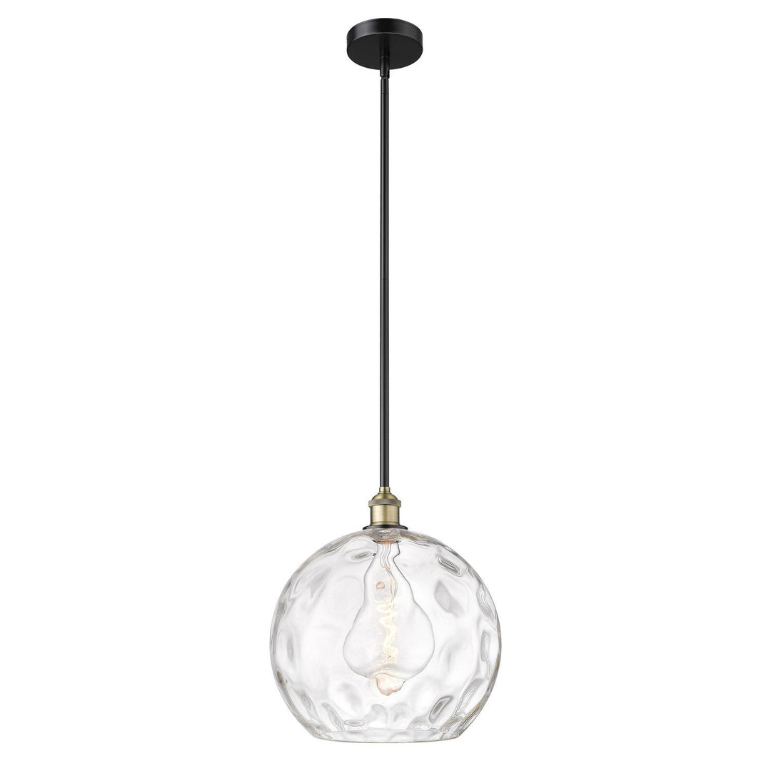 Innovations Edison 616-1S-BAB-G1215-14 Pendant Light - Black Antique Brass