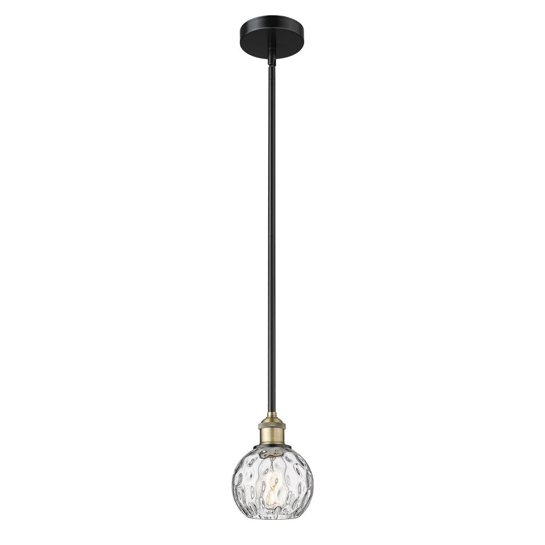 Innovations Edison 616-1S-BAB-G1215-6 Pendant Light - Black Antique Brass