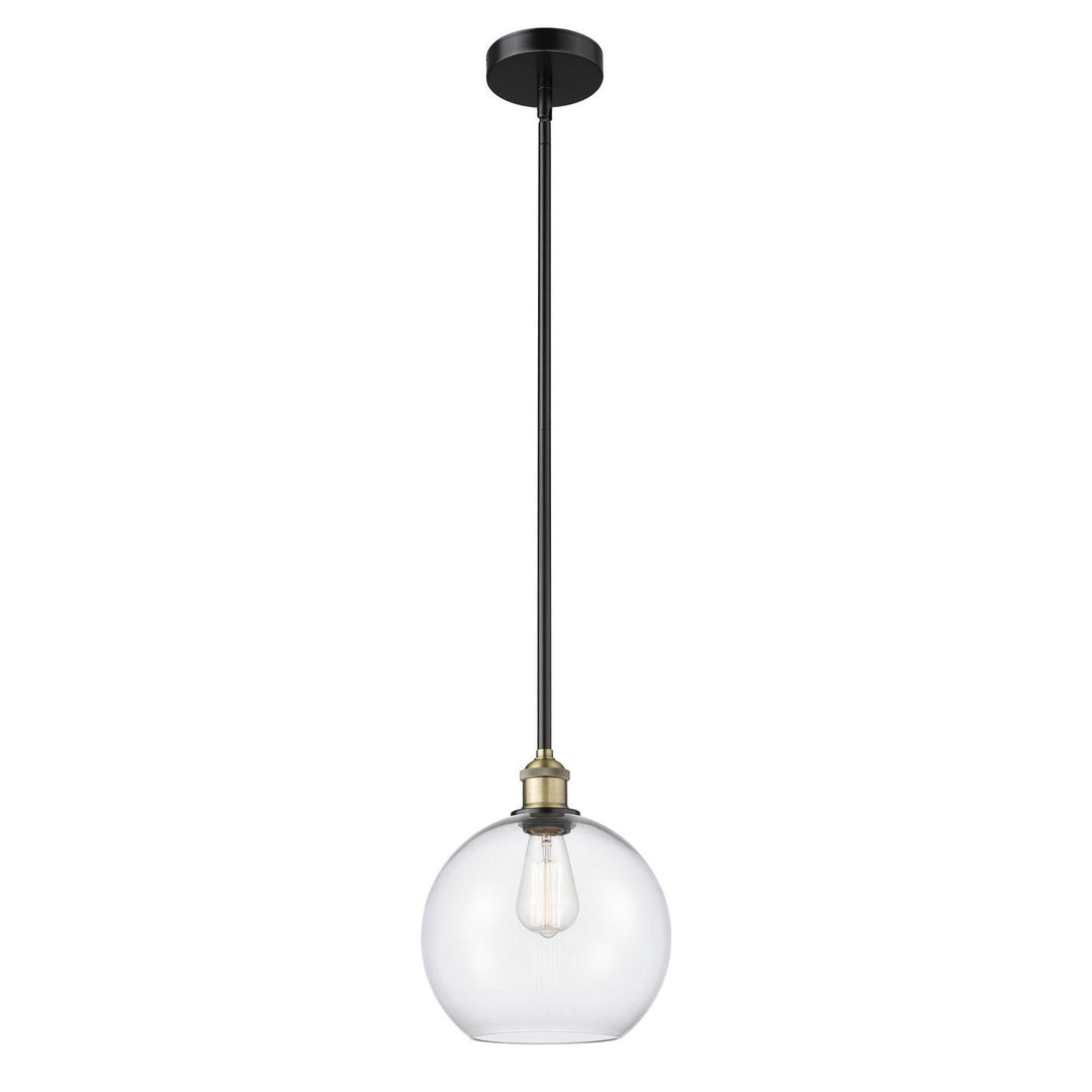 Innovations Edison 616-1S-BAB-G122-10 Pendant Light - Black Antique Brass